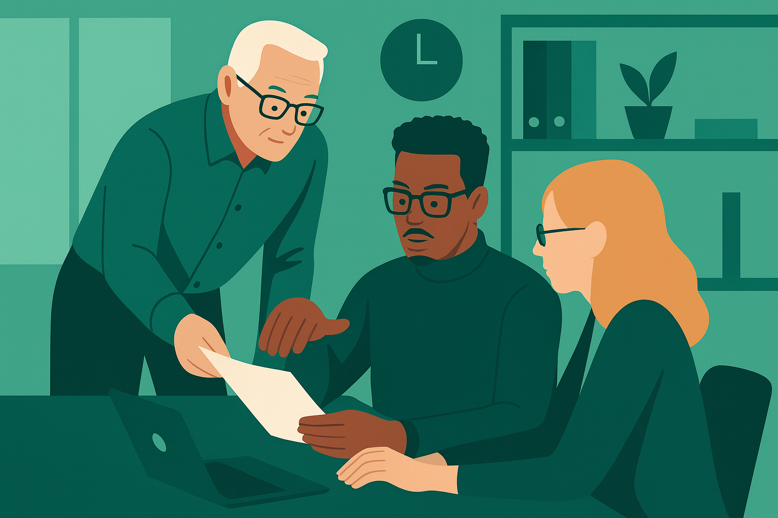 Compliance Technology Specialists collaborating